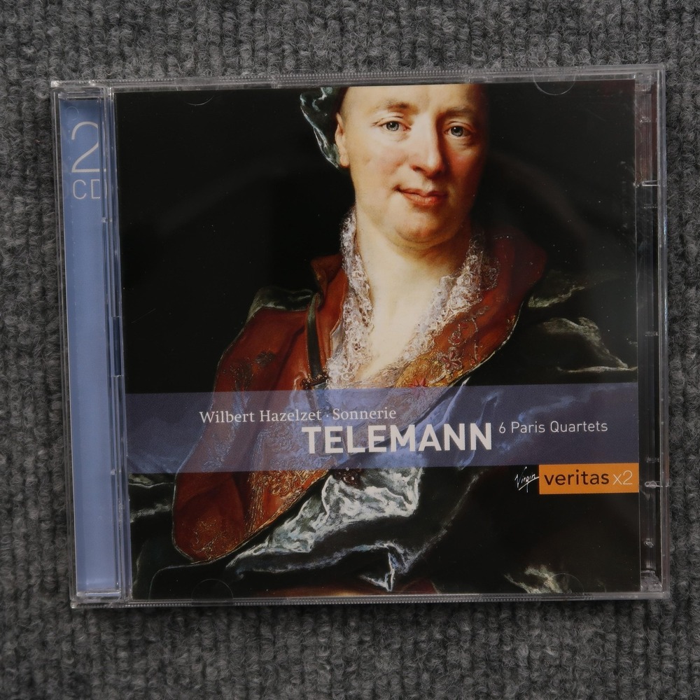 Telemann 6 Paris Quartets 2CD Wilbert Hazelzet Sonnerie Virgin Veritas Classical